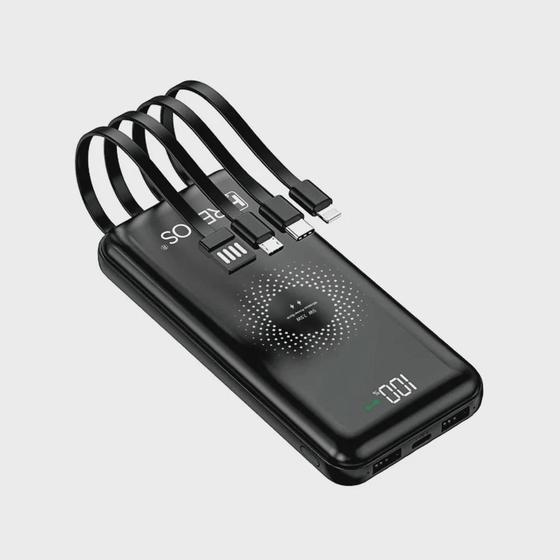 Carregador Portátil com Indução Universal Power Bank 10000mah - Peining ...