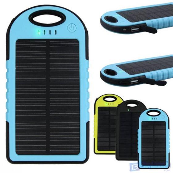 Imagem de Carregador Portátil Energia Solar Power Bank New 38.000