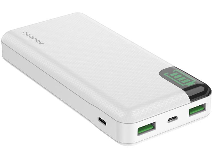 Imagem de Carregador Portátil Geonav 20.000 mAh Branco