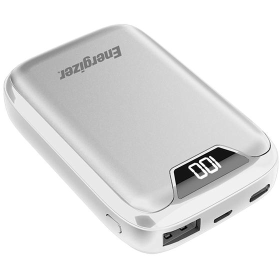 Imagem de Carregador Portátil  Power Bank 10.000MAH USB+USB-C Branco Energizer