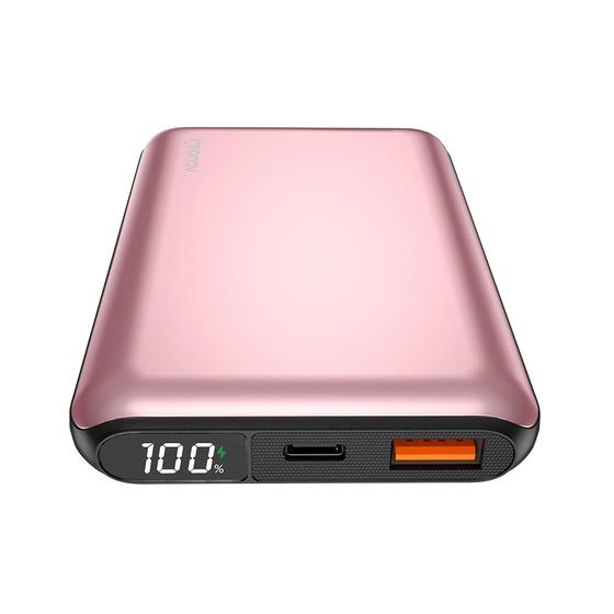 Imagem de Carregador Portátil Power Bank Geonav, 10.000 MAh, Rosa Dourado - PB10K20WRG