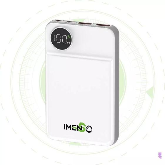 Imagem de Carregador Portátil Power Bank Imenso Slim 10000mAh PD 22.5W