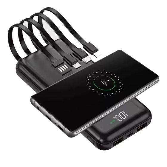 Carregador Portátil Turbo Power Bank 20.000mAh Menor preço em Carregador Portátil Turbo Power Bank 20.000mAh
