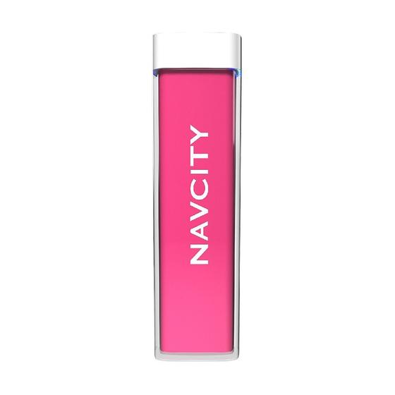 Imagem de Carregador portatil universal navcity (power bank) - rosa