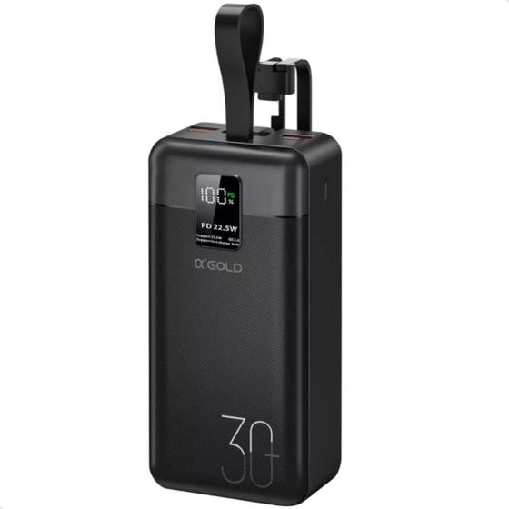 Carregador Power Bank 30.000mah Portátil Turbo 22.5w BTE30 Menor preço em Carregador Power Bank 30.000mah Portátil Turbo 22.5w BTE30