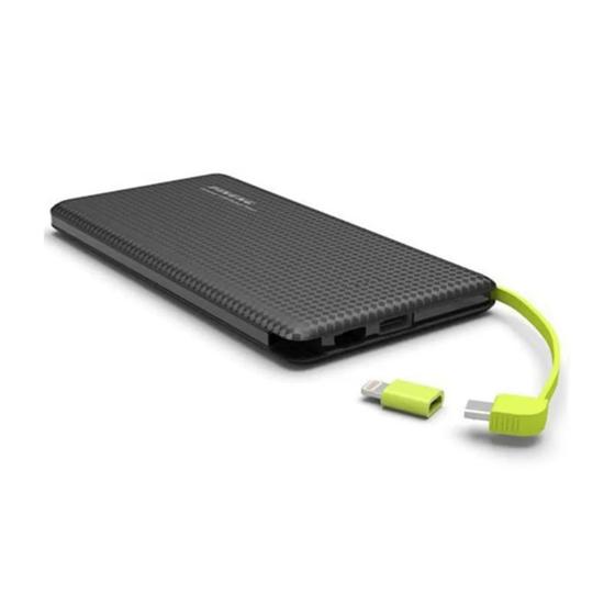 Imagem de Carregador Power Bank Portátil 10.000mah Pn-951 3em1 Universal