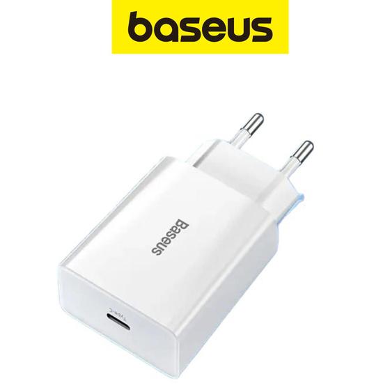 Imagem de Carregador Rápido Baseus 20W Quick Charger Tipo C Spedd Mini  3.0 PD 20 Original Lacrado