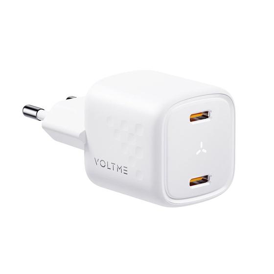 Imagem de Carregador Rápido Duplo USB-C 30W PD Revo Mini Duo Voltme