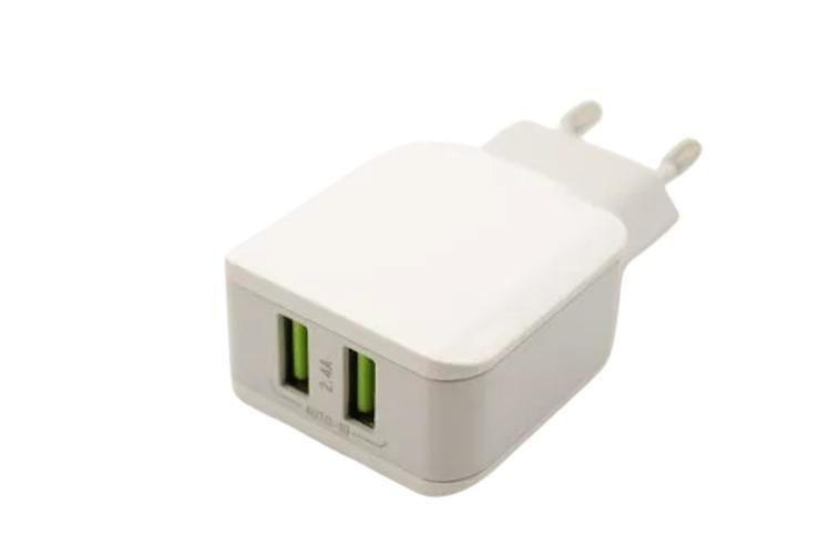 Imagem de Carregador Rapido Kaidi Kd-87S 2.4A Usb + Cabo V8