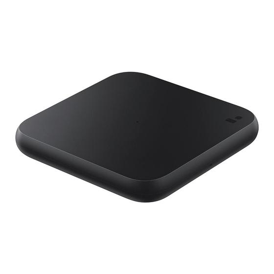 Imagem de Carregador Rápido Samsung Sem Fio Slim EP-P1300 - Preto