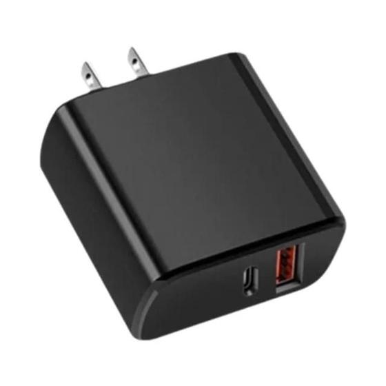 Imagem de Carregador Rápido USB-C 50W PD & Quick Charge 3.0 - Samsung S23 Ultra, Huawei e iPhone