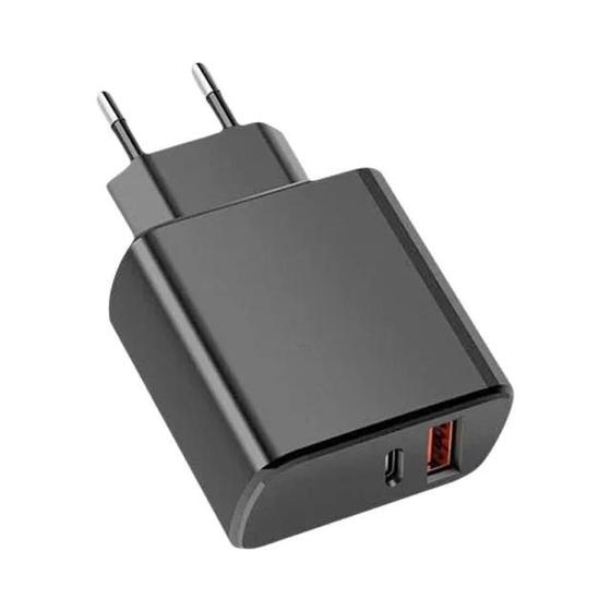 Imagem de Carregador Rápido USB-C 50W PD & Quick Charge 3.0 - Samsung S23 Ultra, Huawei e iPhone