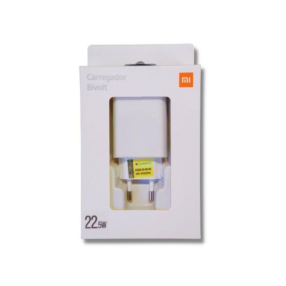 Imagem de Carregador Rápido Xiaomi Bivolt 22.5W com Saida USB-A