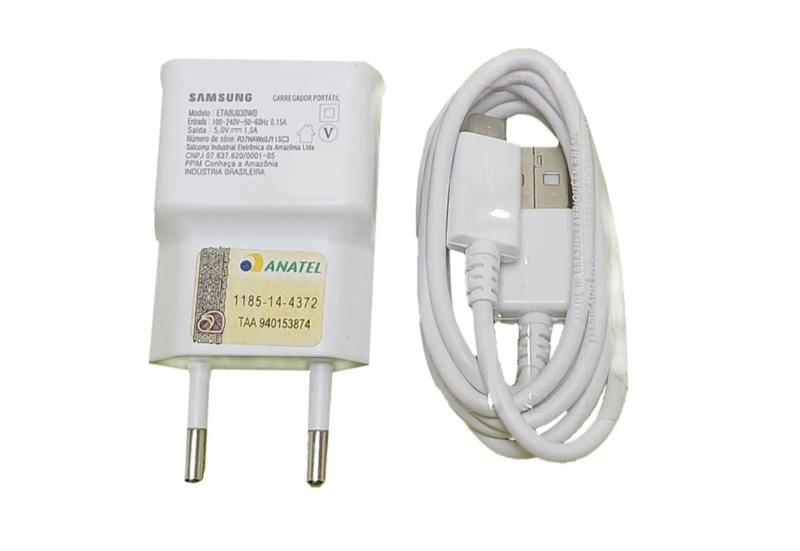 Carregador Samsung Celular A01 Core A10 J3 J4 J6 Original Menor preço em Carregador Samsung Celular A01 Core A10 J3 J4 J6 Original
