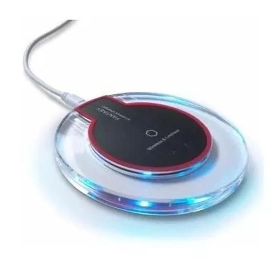 Imagem de Carregador Sem Fio Indução Qi Para Smartphone Universal