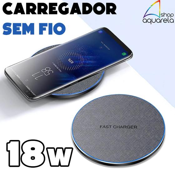 Carregador Sem Fio Magnético Indução Qi - Sumexr Imagem de Carregador Sem Fio Magnético Indução Qi