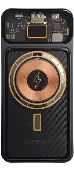 Imagem de Carregador Sem Fio Wireless Indução Portátil Ios/android PW-KA-937