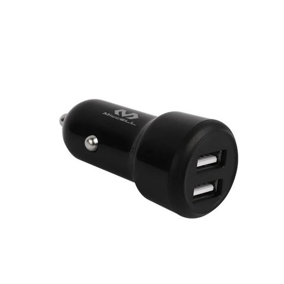 Imagem de Carregador Tomada Adaptador Para Carro Veicular 2 Saida USB 2.4A