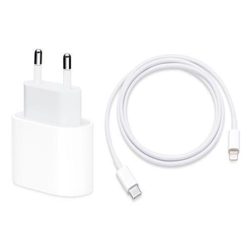 Imagem de Carregador Tomada Fonte 25W + Cabo Ligthinig Usb-C Type C