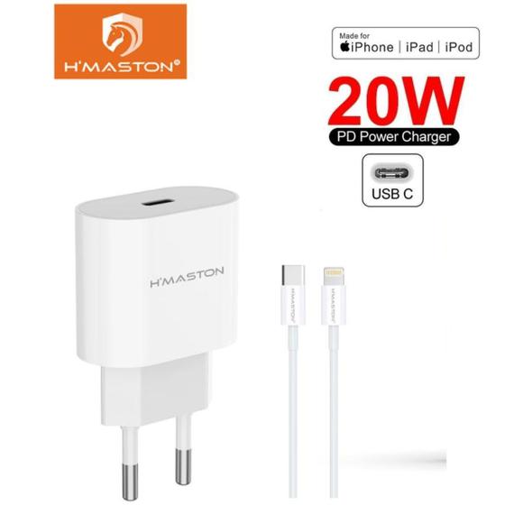 Carregador Tomada Fonte e Cabo Turbo 20W Tipo-c Lightning Compatível com IOS iPhone 7/8Plus X XS XR 11 12 13 14 Menor preço em Carregador Tomada Fonte e Cabo Turbo 20W Tipo-c Lightning Compatível com IOS iPhone 7/8Plus X XS XR 11 12 13 14