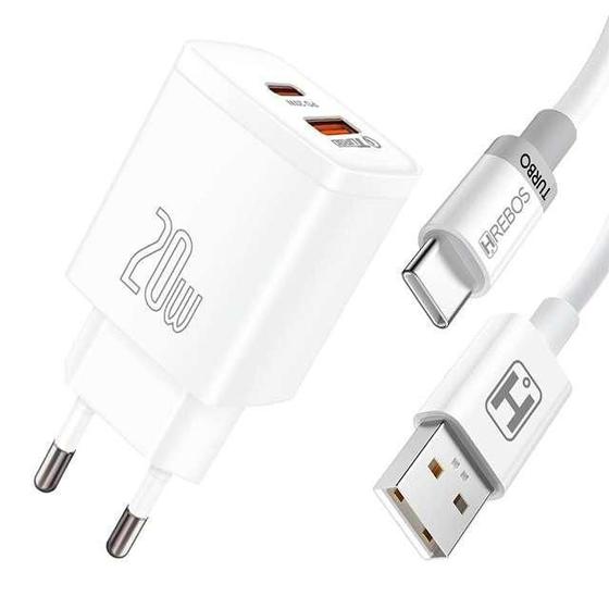 Imagem de Carregador Turbo 20W Com Cabo Usb-C