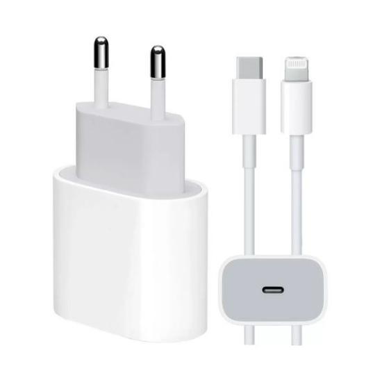 Carregador Turbo 20W Tipo-C compatível iPhone/iPad 11 12 13 Pro Max Menor preço em Carregador Turbo 20W Tipo-C compatível iPhone/iPad 11 12 13 Pro Max