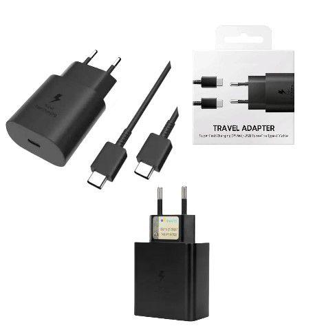 Carregador Turbo 25W Original Compátivel Samsung S20,S21,S22,A72,A50 Menor preço em Carregador Turbo 25W Original Compátivel Samsung S20,S21,S22,A72,A50