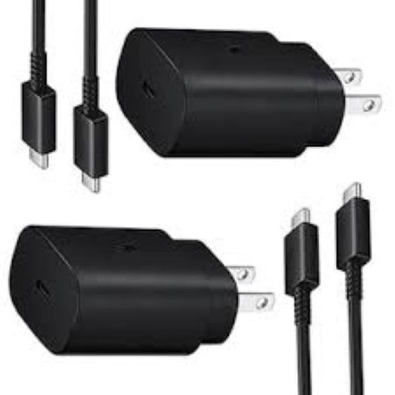 Imagem de Carregador Turbo 45W Tipo C Compativel Galaxy M32,M50,A10,A20,A31,A50,A71,S20 S21  Original-Novax