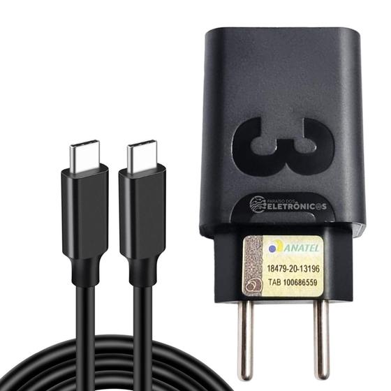 Imagem de Carregador TURBO Original Lehmox 30W Compativel Para Black Shark 3, Black Shark 3 Pro - LE1TYPEC