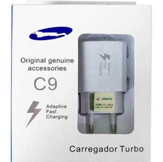 Imagem de Carregador turbo sam- c9 plug type-c