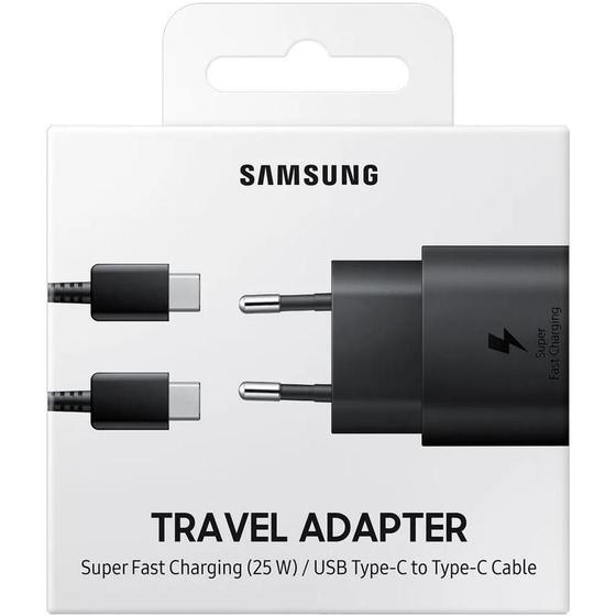 Imagem de Carregador Turbo Samsung 25W Galaxy Note 10 Tipo-C Ta800