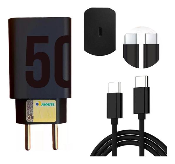 Imagem de Carregador Turbo Tipo C Genérica compativel com Motorola E Samsung