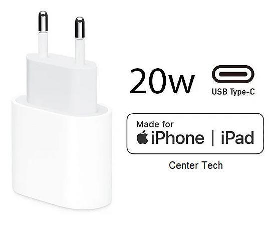 Carregador Turbo Tomada USB-C 20W Branco Iphone/Ipad Compatível com qualquer aparelho com porta USB-C Menor preço em Carregador Turbo Tomada USB-C 20W Branco Iphone/Ipad Compatível com qualquer aparelho com porta USB-C