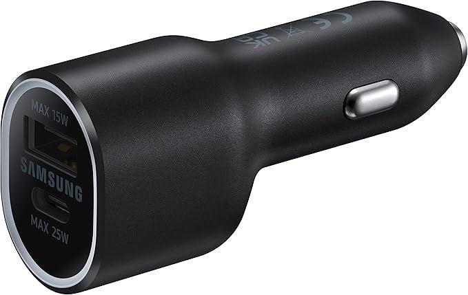 Carregador Turbo Veicular Samsung Duo 45W / 15W Super Rápido 2 Saidas Tipo-C e USB Original com Garantia de 6 Meses Menor preço em Carregador Turbo Veicular Samsung Duo 45W / 15W Super Rápido 2 Saidas Tipo-C e USB Original com Garantia de 6 Meses