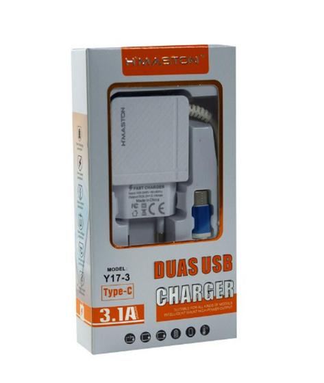 Imagem de Carregador type-c fast charger 3.1a - Hm