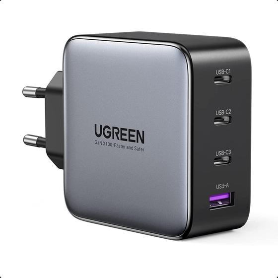 Imagem de Carregador Ugreen 100W Gan X 4 Em 1 Portátil