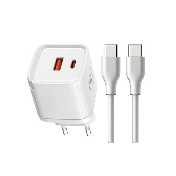 Imagem de Carregador ultra rápido bivolt 5A 45W GaN com cabo Tipo-C X-Cell mod. XC-UR55