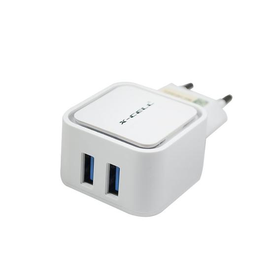 Carregador Ultra Rápido Com 2 USB 3.4A 17W Branco - XC-UR-10 - X-Cell Menor preço em Carregador Ultra Rápido Com 2 USB 3.4A 17W Branco - XC-UR-10 - X-Cell