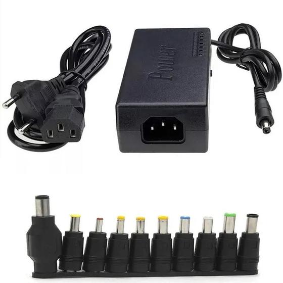 Imagem de Carregador Universal Portátil Notebook 10 Conectores