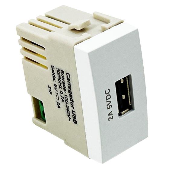 Carregador USB 2A 5V Sleek Margirius - Tomadas - Magazine Luiza