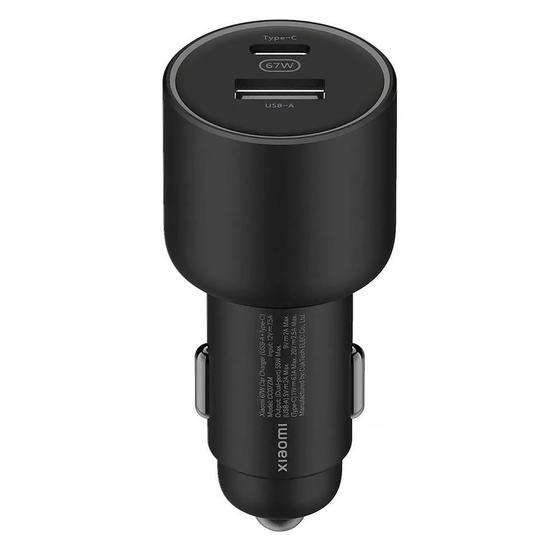 Imagem de Carregador USB-C Veicular 67W para Drone DJI com Cabo Tipo C