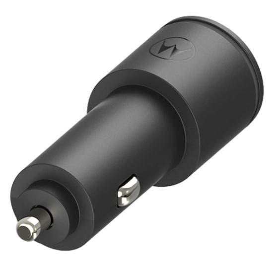 Imagem de Carregador Veicular Turbo Power 45W Duplo USB-A e USB-C Sem Cabo - Motorola