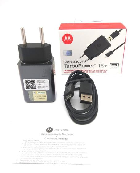 Imagem de Carregador Viagem Turbopower 15w Micro usb Preto