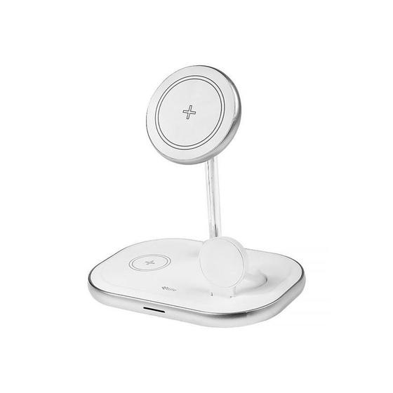 Imagem de Carregador Wireless Copo 4Life Flmwc32 3 En 1 Branco