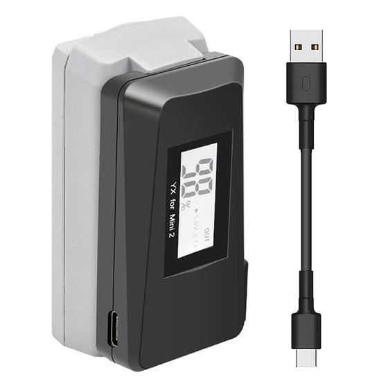 Imagem de Carregador Wokex Fast QC3.0 para DJI Mavic Mini 2 - Tipo C