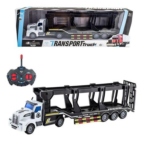 Imagem de Carreta Controle Remoto Caminhão Baú Truck 4 Canais Grd