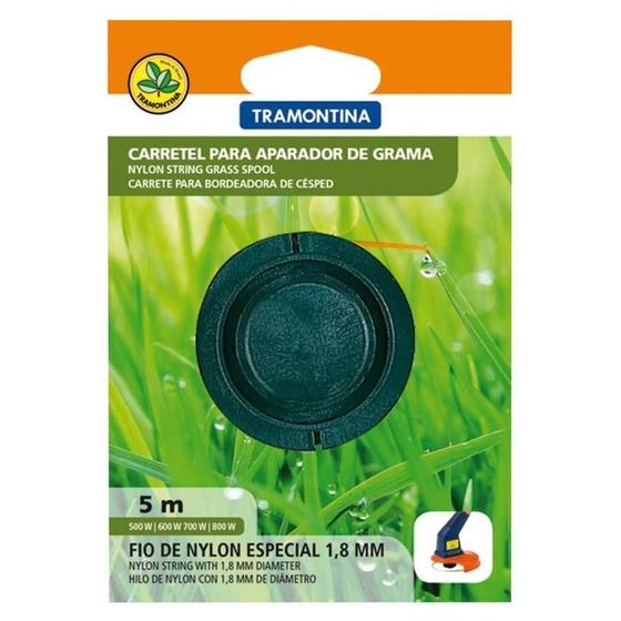 Imagem de Carretel 1 Fio de Nylon para Aparador de Grama 1,8mm X 5m - Tramontina
