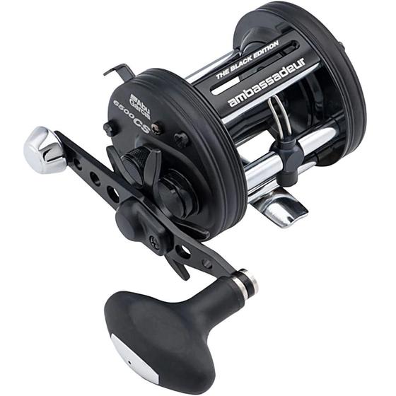 Imagem de Carretilha de pesca abu garcia amb 6500 cs pro rocket black edition - 5 rolamentos - drag:6.8kg