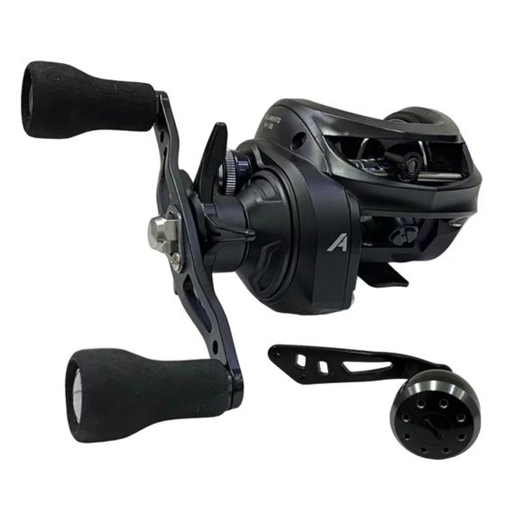 Imagem de Carretilha De Pesca Artemis Acro-X RH Rec 6.3:1 Drag 15Kg 07 Rols Mani Direita + 1 Manivela extra