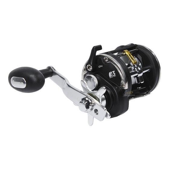 Imagem de Carretilha Para Pesca Pesada Okuma Convector CV 45 3 Rolamentos 4.0:1 Drag 9Kg